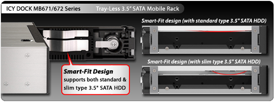 ICY DOCK FlexiDOCK Lecteur disque dur SATA 3,5 et SSD 2,5 - Achat/Vente  ICY DOCK 730540